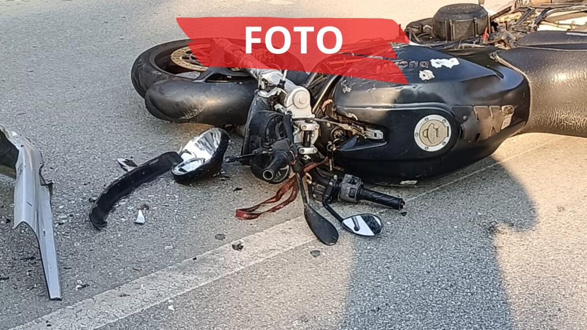 Scontro tra Ducati e Panda, motociclista gravemente ferito - Foto Ballante