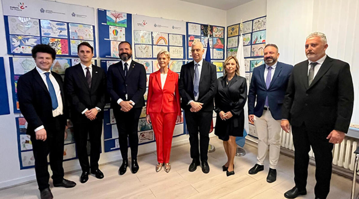 San Marino è presente alla cerimonia di apertura dei Giochi Olimpici Parigi 2024 - La Delegazione sammarinese