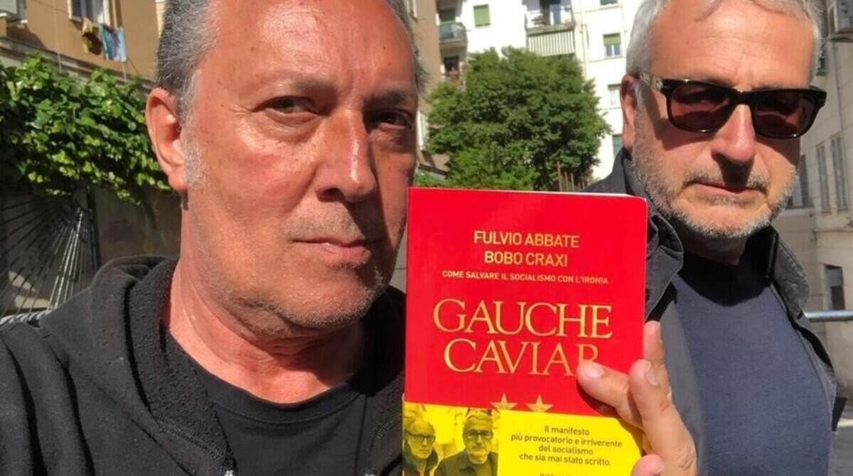 Fulvio Abbate e Bobo Craxi a Riccione tra filosofia, politica e storia, appuntamento in piazzale Ceccarini - Fulvio Abbate e Bobo Craxi