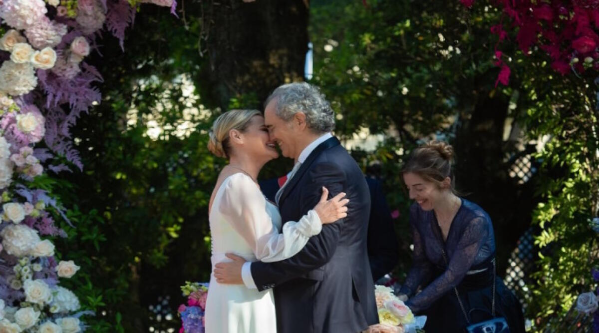 Simona Ventura e Giovanni Terzi hanno detto "sì" a Rimini - Simona Ventura e Giovanni Terzi sposi al Grand Hotel (Ph. esclusiva Chi magazine)