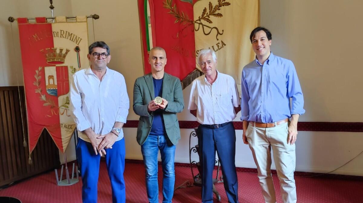 Una delegazione della città gemellata di Saint-Maur-des-Fossés a Rimini per il Tour de France - La delegazione a rimini