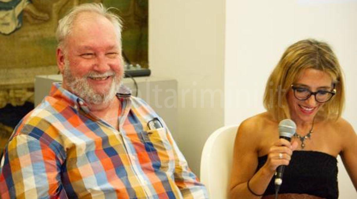 Conferenza su Animazione, Editoria e Licensing a Cartoon Club: ospite Bruce Morris - Bruce Morris e Marianna Panebarco vicepresidente nazionale di Cna e membro dell’esecutivo nazionale di Cna Cinema e Audiovisivo