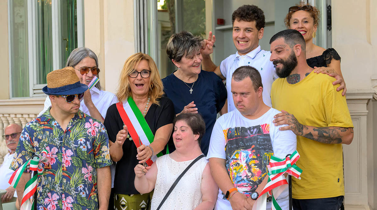 Un evento speciale alla mostra d'arte "In-utile 2.0" dei ragazzi di Cuore 21 - Inaugurazione mostra "In-utile 2.0"