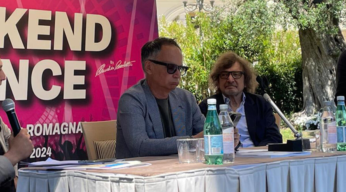 Corsini: 'Dopo il Tour de France, sogniamo le Olimpiadi in Emilia Romagna' - Andrea Corsini affiancato da Claudio Cecchetto