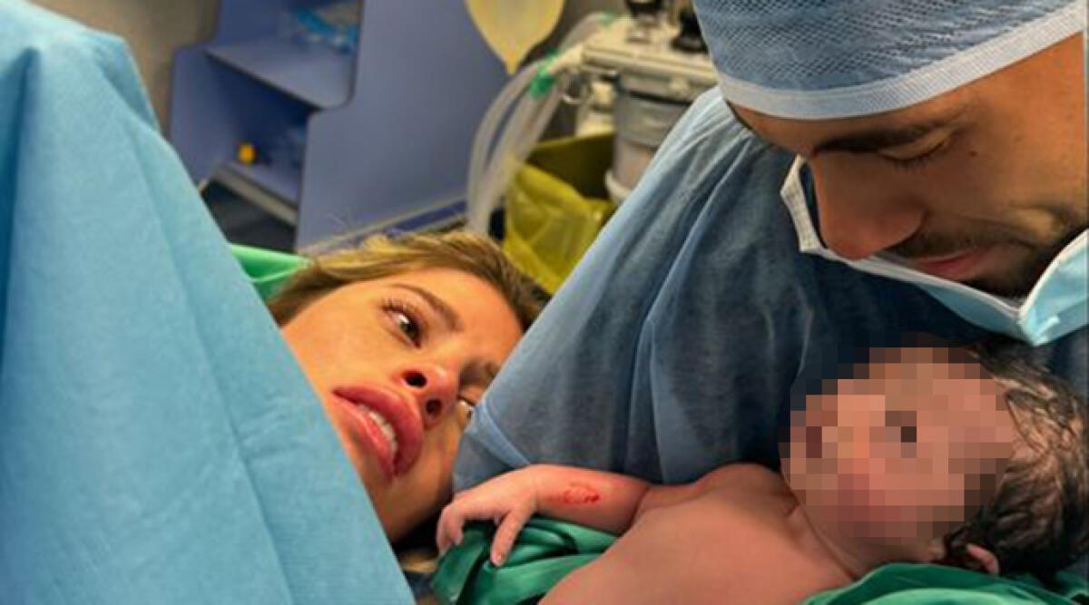 Fiocco rosa in casa Zaccagni: è nata Dea, la secondogenita di Mattia e Chiara Nasti - Foto da facebook