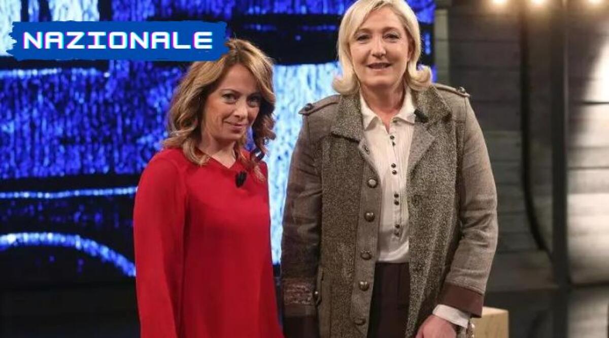 Meloni: 'Netta l'affermazione di Le Pen in Francia' -