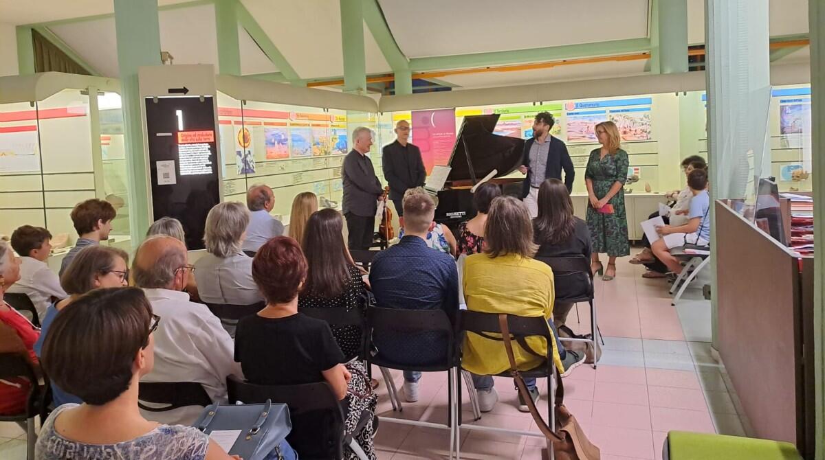 Al Museo del Territorio di Riccione proseguono le matinée musicali - Paolo Ghidoni al violino accompagnato al pianoforte da Antonio D'Abramo