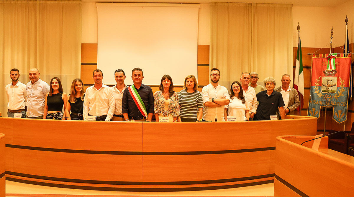 Misano, si insedia il nuovo consiglio comunale: ecco la squadra di Piccioni - Consiglio Comunale Misano Adriatico, foto di Marzio Bondi