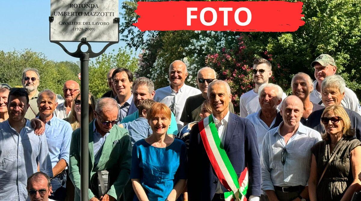Una rotonda per Umberto Mazzotti, "Uomo onesto, visionario e determinato" -