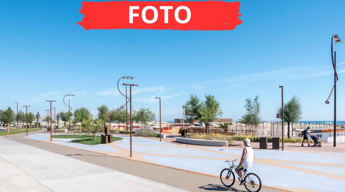 Aperto nuovo tratto del Parco del Mare a Rimini: via il cemento, spazio al verde - 