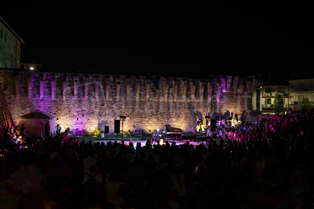 Rimini; 04/07/2023: Visit Romagna, Notte Rosa Weekend Dance, concerto Morgan, all’arena Francesca da Rimini©Riccardo Gallini /GRPhoto
