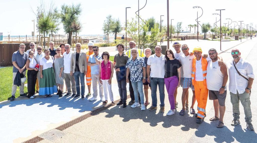 Rimini; 12/07/2024: Comune RN Uff Stampa, parco del mare piazzale gondar©Riccardo Gallini /GRPhoto