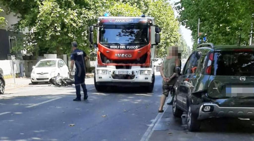 I soccorsi sul luogo del sinistro PH BALLANTE
