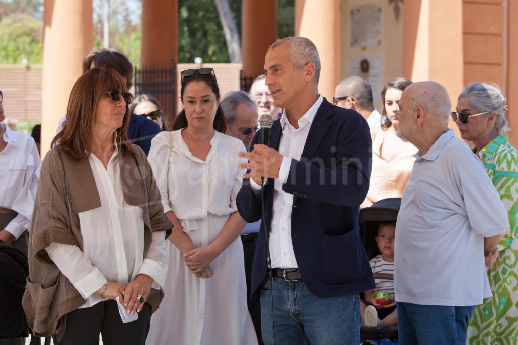 Cerimonia di tumulazioni delle ceneri del presidente Cagnoni, Rimini, 13/07/2024, Ph Dorin Mihai/Fotocomunica