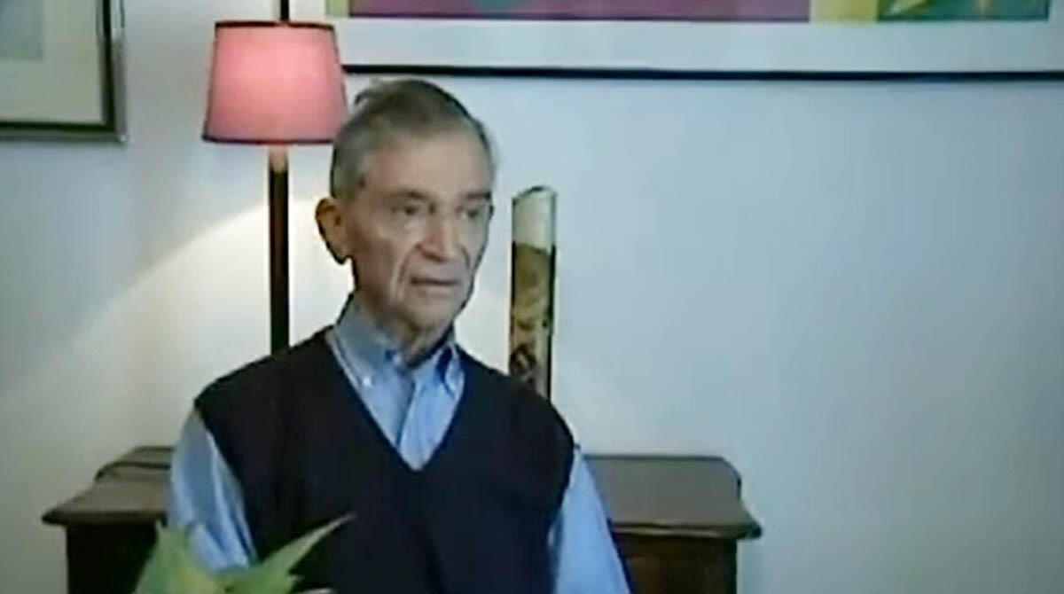 Addio Ivo Gigli, Rimini piange la scomparsa di un gigante della cultura - Ivo Gigli (Screenshot da youtube)