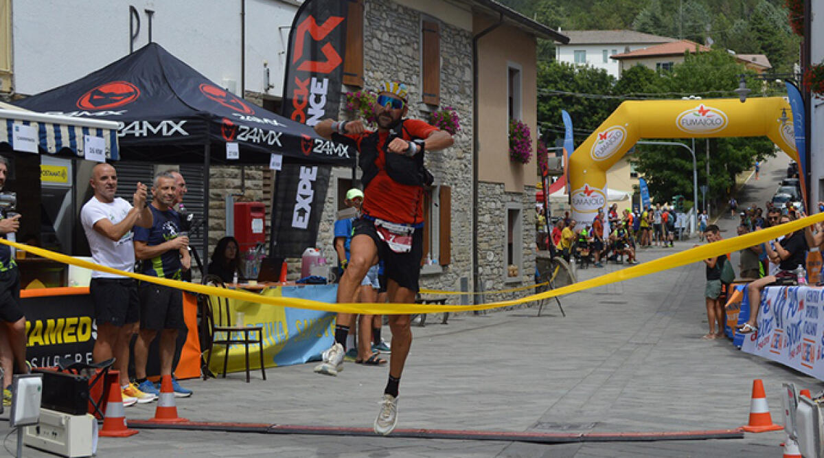 Bartolini fa suo il Verghereto Trail - Arrivo vincitore