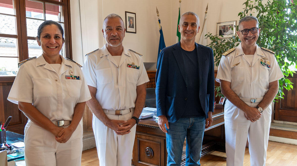 Anche la Guardia Costiera al Meeting di Rimini. Vice Comandante incontra il sindaco - 