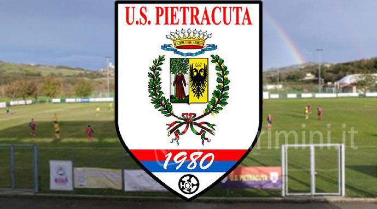 Pietracuta, esordio ok in Coppa: decide Pierini, Tropical Coriano k.o. 2-1 - Logo Pietracuta Calcio