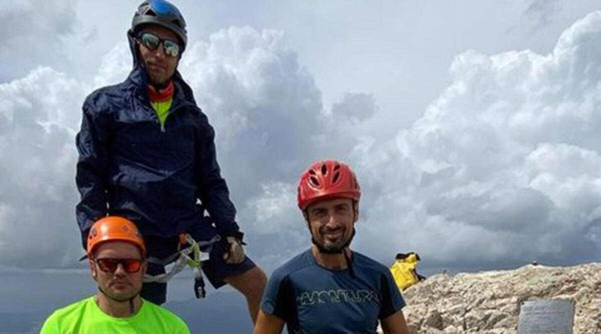 Operatori del 118 fuori servizio salvano la vita a un uomo in montagna - Operatori del 118 in vacanza sul Gran Sasso