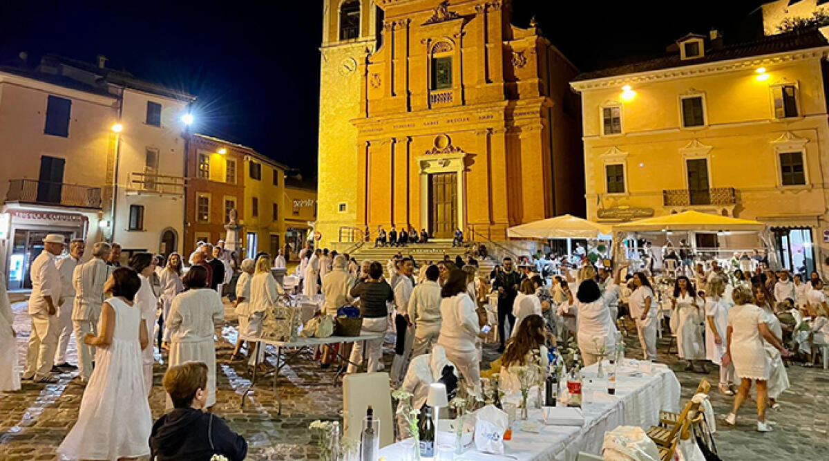 Pennabilli in Festa: eventi imperdibili tra agosto e settembre - Cena in Bianco
