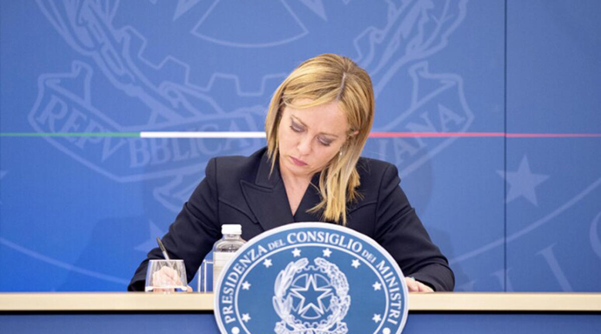 Meeting Rimini: attesi Salvini, Gentiloni e Tajani. Forse anche la Premier Meloni - Giorgia Meloni, foto Ansa