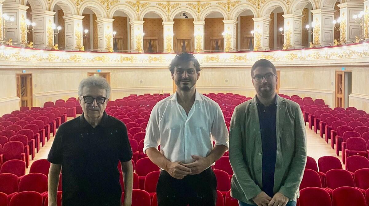 Teatro Galli e Fellini Museum: la visita dell' Assessore della cultura di Milano - Tommaso Sacchi in visita