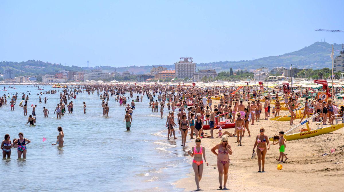 Cresce il turismo a Riccione nei primi 7 mesi dell'anno: aumentano i turisti stranieri - Ph Casalboni