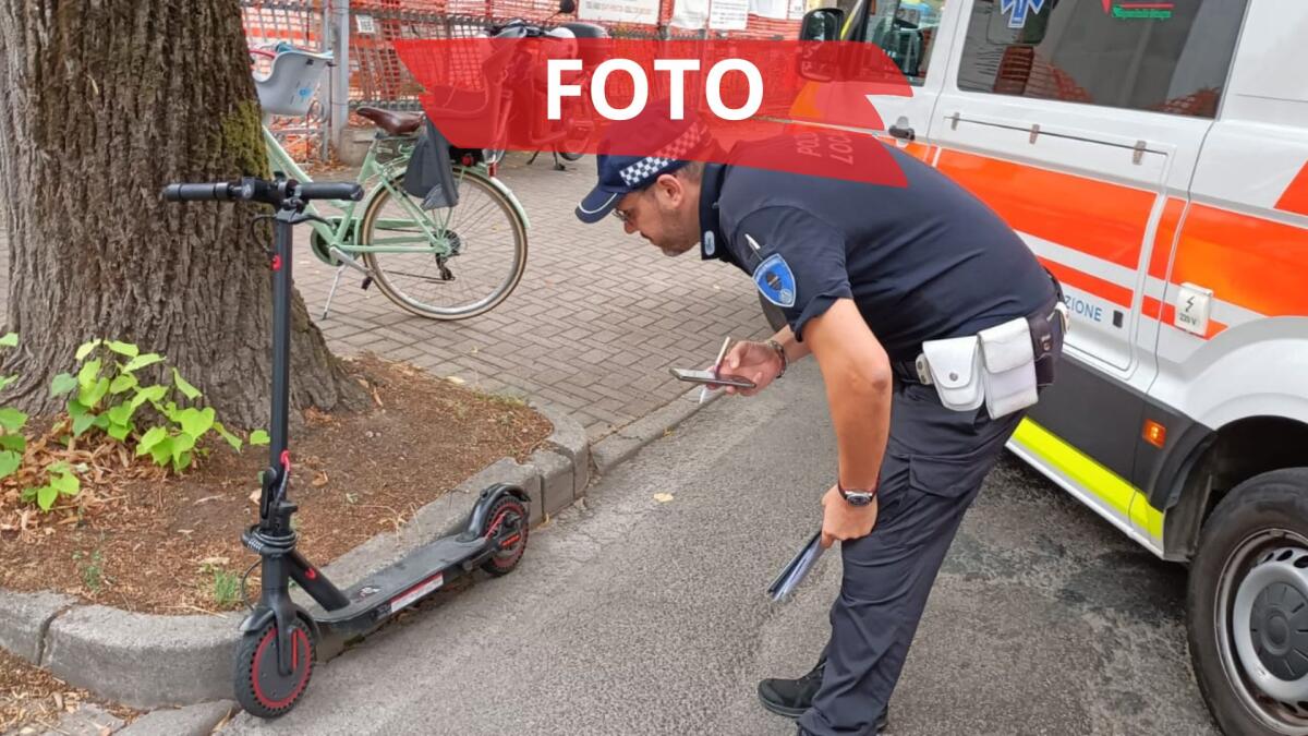Grave un giovane dopo la caduta dal monopattino - Foto Ballante