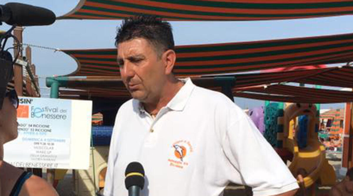 L'allarme dei bagnini di Riccione: dal 2025, i lidi Romagnoli potrebbero finire in mano alle multinazionali - Diego Casadei, Presidente dell'Associazione dei Bagnini di Riccione