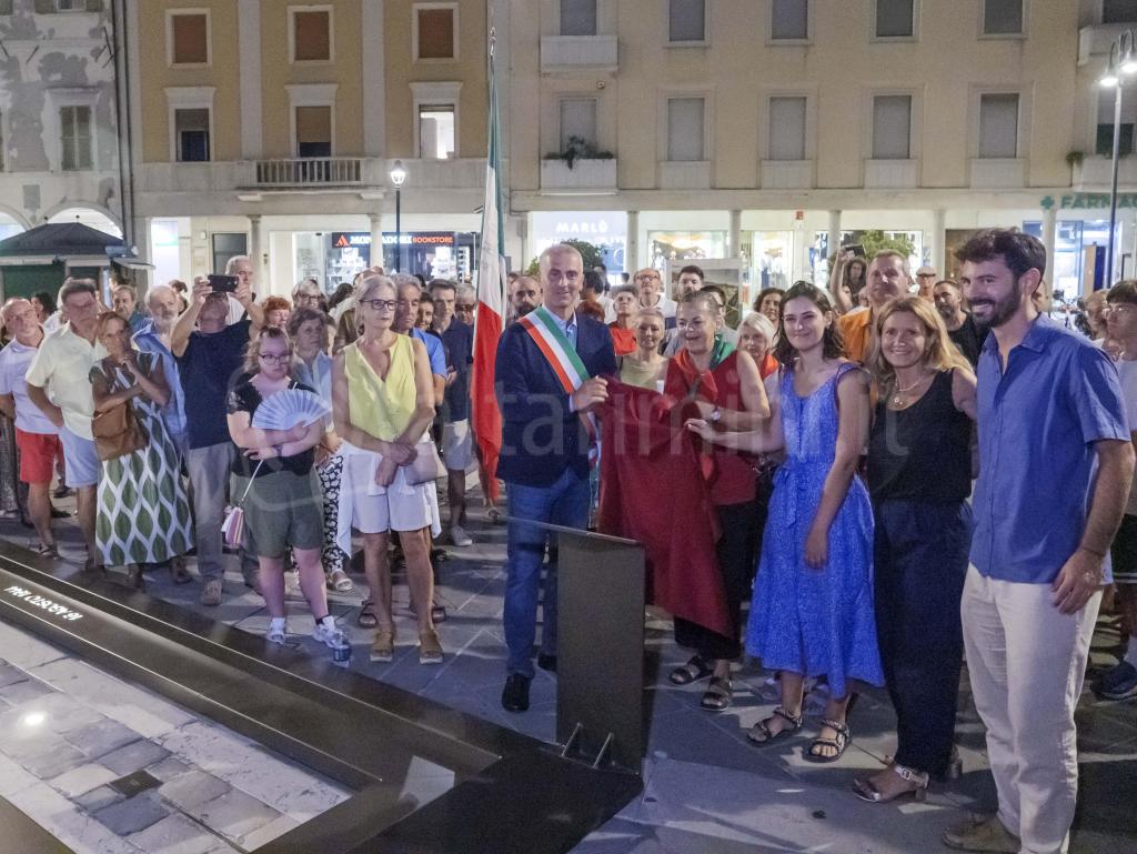Rimini; 15/08/2024: Comune RN, Ufficio Stampa, presentazione del monumento ai III Martiri, 80esimo anniversario©Riccardo Gallini /GRPhoto