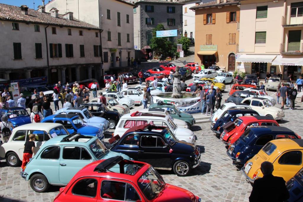 Un precedente raduno a Pennabilli