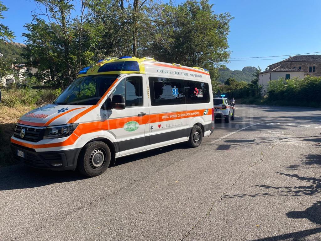 Forze dell’Ordine e soccorsi sul luogo dell’incidente