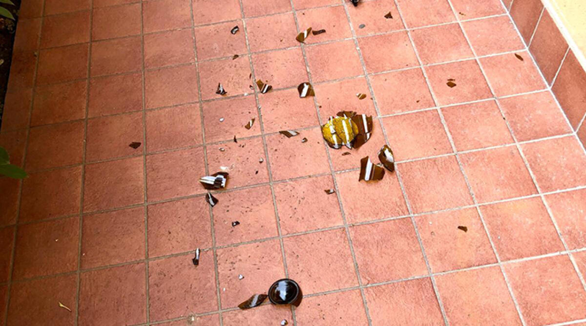 Spaccio e degrado, Renzi: "Chiudete il distributore di bevande di Borgo Marina" - Bottiglia contro la casa del Consigliere Comunale Gioenzo Renzi