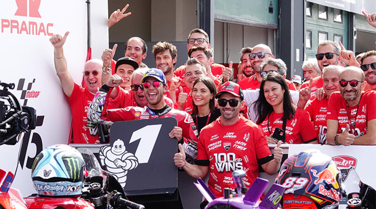 Misano chiude con 82.024 spettatori, nel giorno della vittoria n.100 per la Ducati - PH PETRANGELI