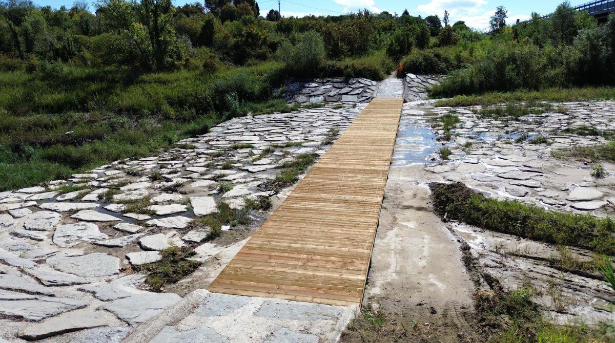 Misano: riapre la passerella dell'Ecovia del Conca dopo i lavori -