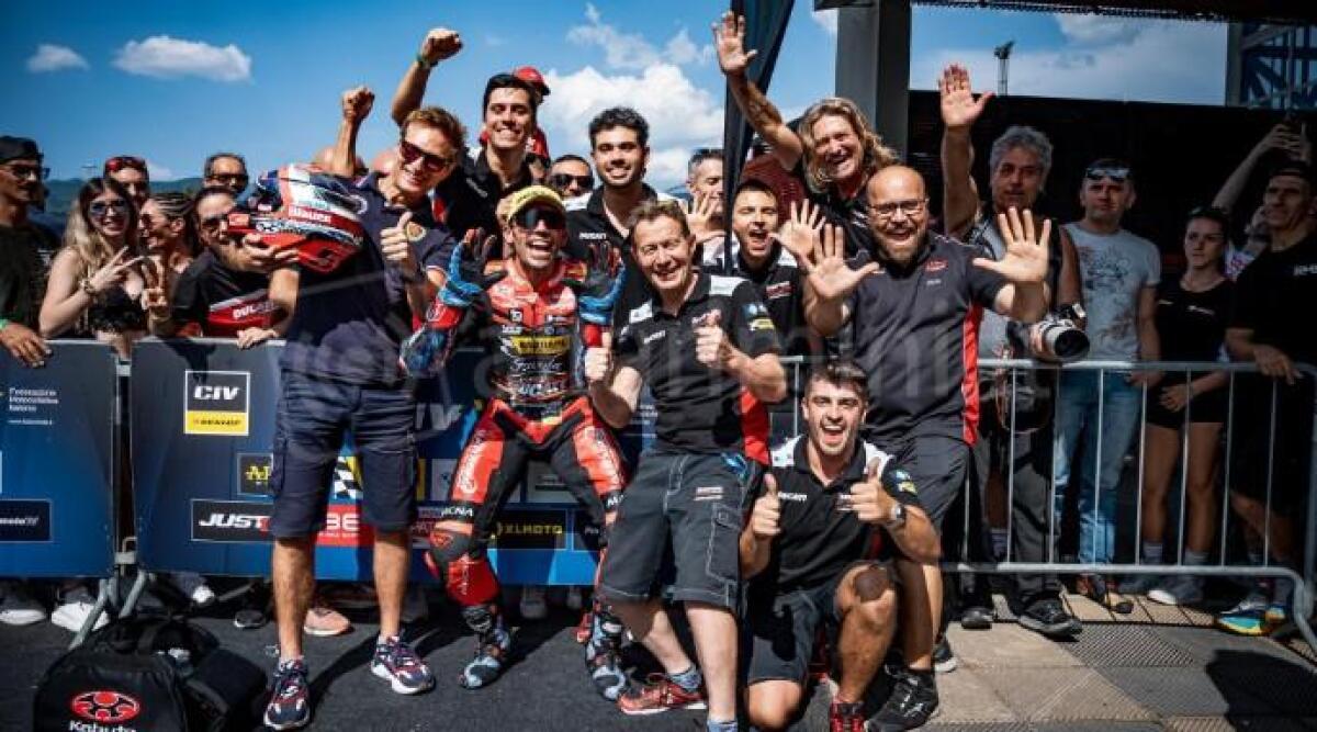 Motociclismo: CIV, Pirro (Superbike) e Ruda (Moto3) Campioni al Mugello -