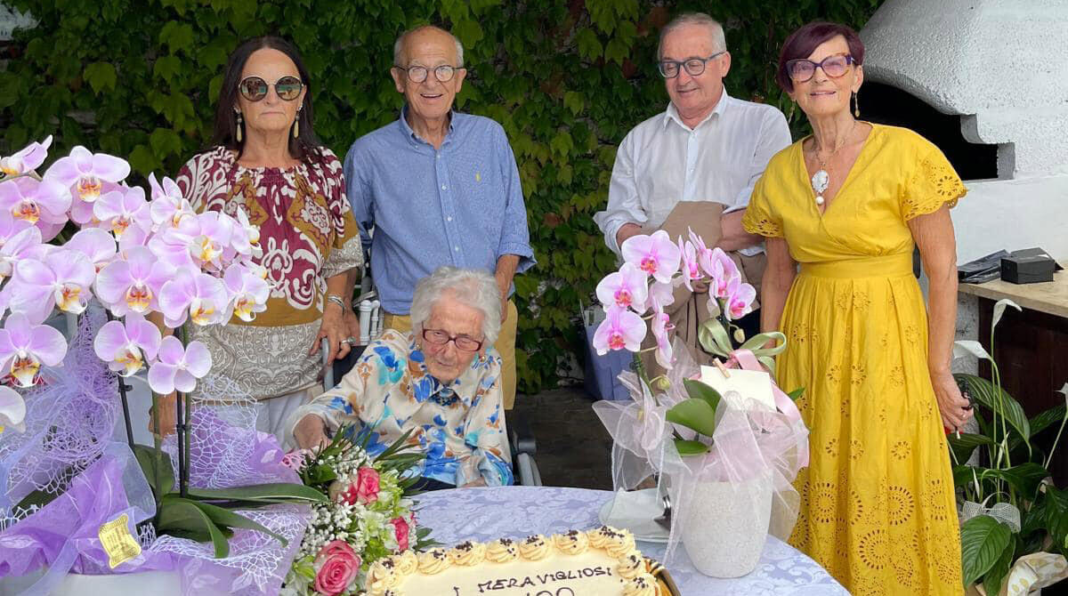 Sant'Agata Feltria festeggia i meravigliosi 100 anni di Beatrice - Festa per i 100 anni di Beatrice Campodoni