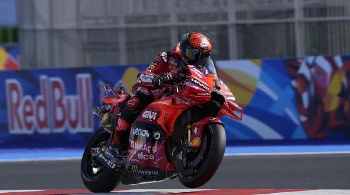 Misano incorona Bagnaia nella sprint, Bastianini terzo dietro Martin - PH ANSA