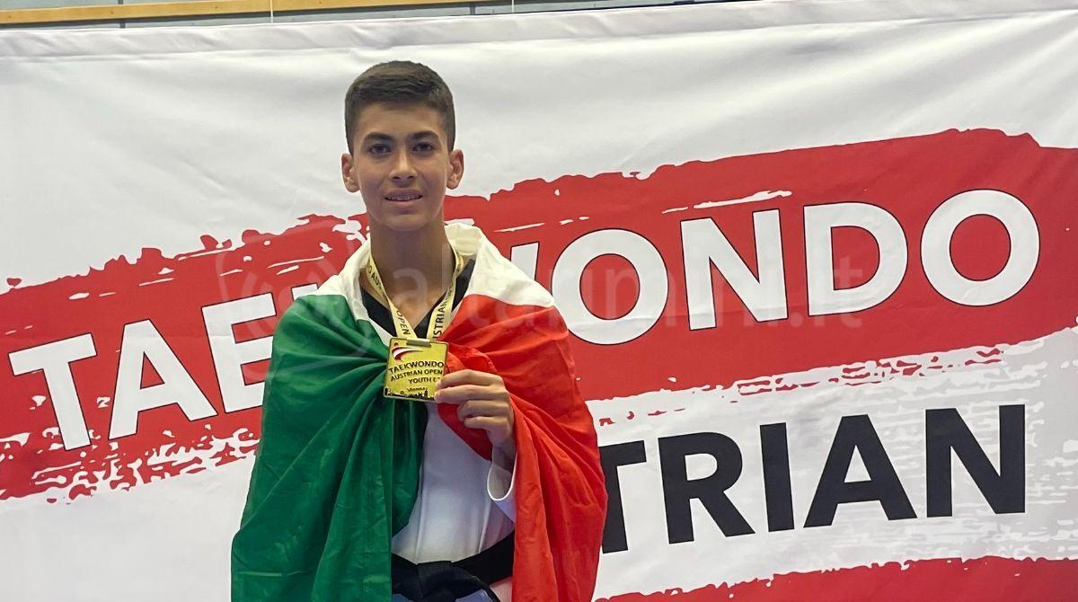 Taekwondo: Andreas Miserendino d'Oro all’Austrian Open di Vienna - Andreas Miserendino