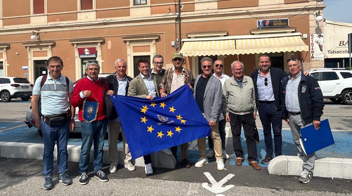 La stazione di Santarcangelo riceve il premio Euroferr per il suo valore architettonico e culturale - La consegna del premio Euroferr