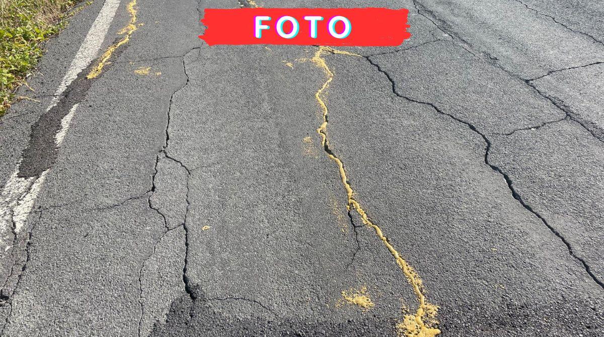 Verucchio, schiuma sull'asfalto delle rotte cicloturistiche: l'ingegno per coprire le crepe -