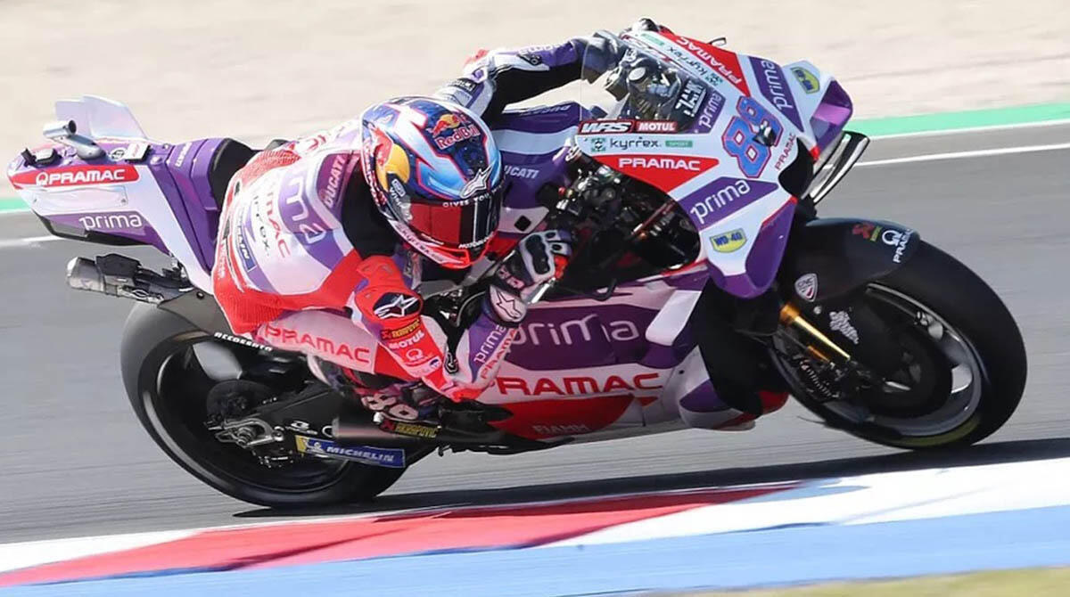 Motogp, a Misano nelle prime libere Martin e Marc Marquez davanti, Bagnaia ottavo - Jorge Martin
