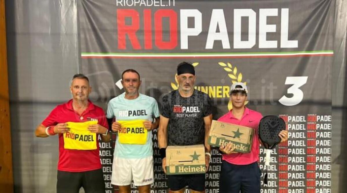 RioPadel, hurrà di Angeli-Modigliani. Campionato invernale: aperte le iscrizioni -