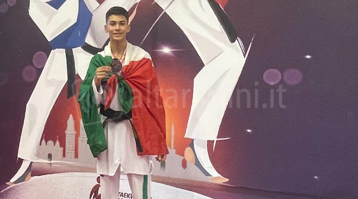 Taekwondo: Andrea Miserendino Argento all’open di Tirana -