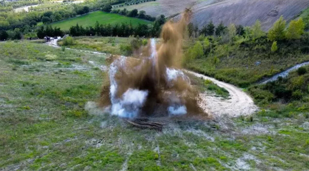 Rimossa e fatta brillare bomba della Seconda guerra mondiale a Santa Giustina - 