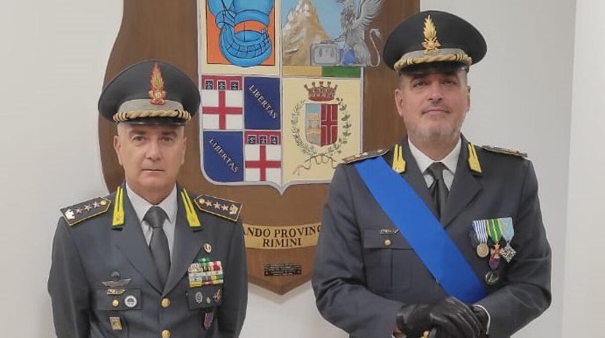 Il Tenente Colonnello Rando è il nuovo Comandante della Guardia di Finanza di Rimini - Nuovo Comandante Luca Rando, Gdf Rimini