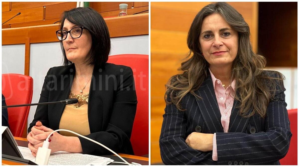 Elezioni regionali, circoli del Pd scelgono i candidati di Rimini: Nadia Rossi ed Emma Petitti - Da sinistra Emma Petitti e Nadia Rossi