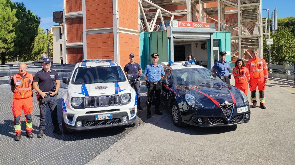Più sicurezza al Pronto Soccorso di Riccione: servizio congiunto tra Carabinieri e Polizia locale - 