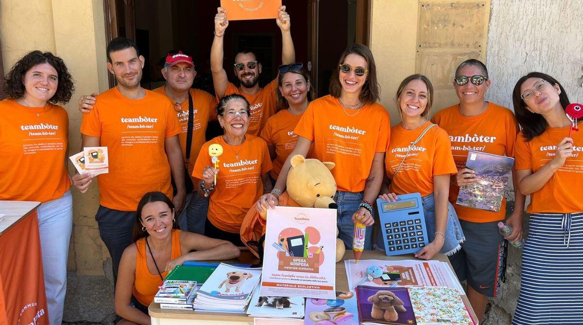 TeamBòta, tanta partecipazione alla raccolta di materiale scolastico: si replica il 14 settembre - 