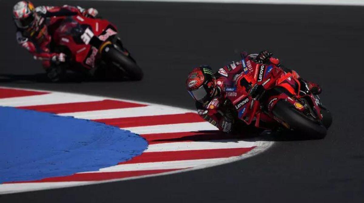 Super Bagnaia a Misano: miglior tempo e record della pista frantumato - PH ANSA